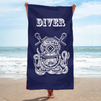 Fully Printed RE Diver Towel