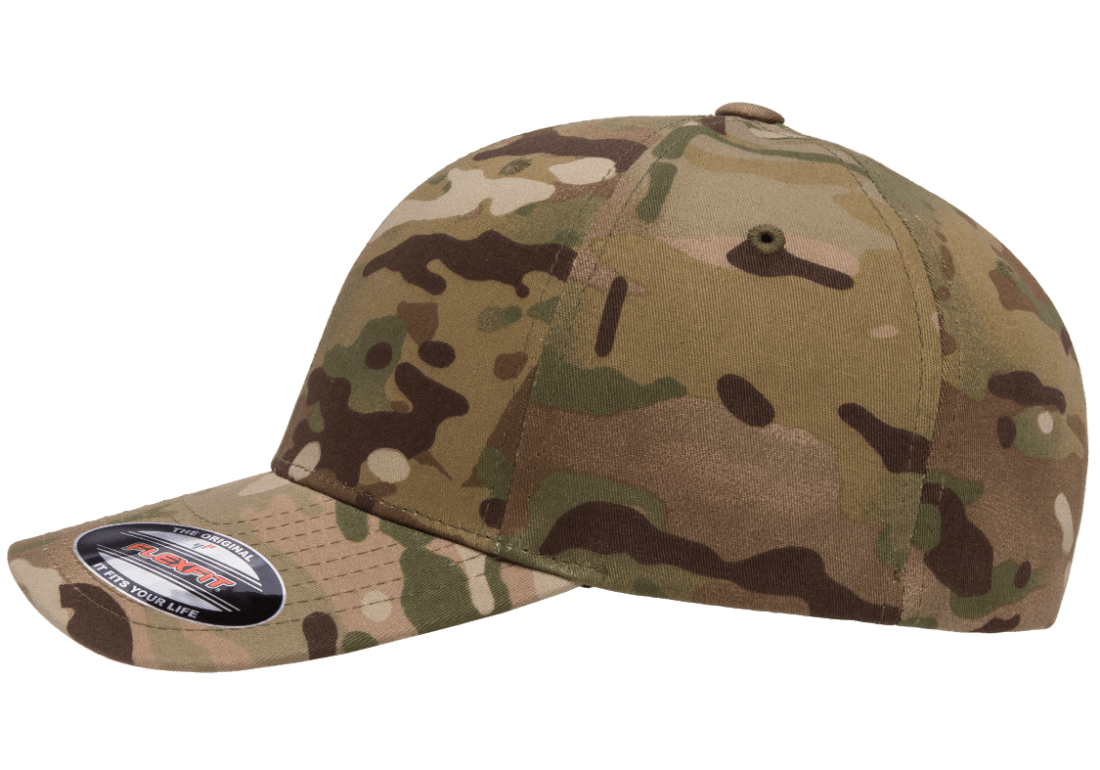 Bestickte Flexfit Yupong-Kappe Großbritannien Union Jack Cap Centre