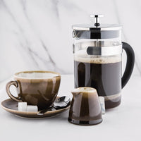 Engraved Contemporary Glass Cafetiere 3 Cup - Free Engraving / Your Design