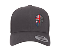 PUNISHER SKULL Union Jack cap Hat Flexfit yupoong