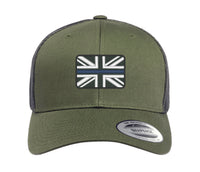 Thin Blue Line Police Service Union Jack Cap Hat Flexfit yupoong Camouflage snapback stretch USA Trucker emergancy service