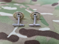 Unique button cufflink Regimental, Cap Badge, Dress Uniform Domed Button Cuff Links Rtr Para Reme Rgr Ramc RE Pwrr