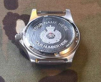 Military Watch MWC G10 LM Stainless Steel Military Watch (with date window) on a Grey NATO Strap - 50m Depth