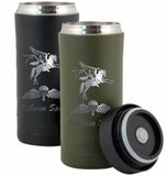 Personalised Gift Engraved 'Ammo Pouch' small Mug / Flask Reusable logo & Text