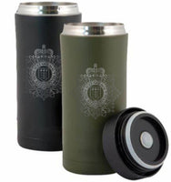 Personalised Gift Engraved 'Ammo Pouch' small Mug / Flask Reusable logo & Text