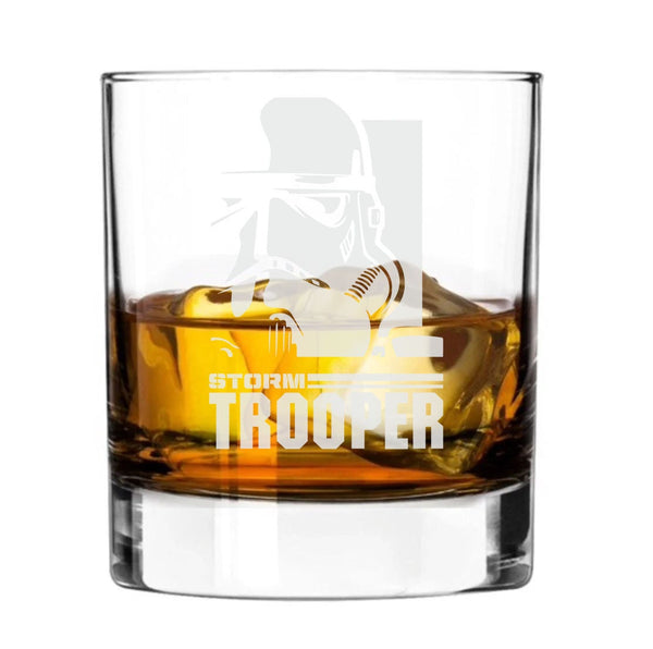 Engraved Wings storm trooper Tumbler Whiskey Tumbler Glass 330ml