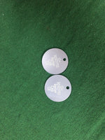 Engraved Current British Army Identification ID Dog Tags (same on both tags or different on both tags)