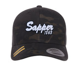 Royal Engineer Sapper est Retro style Design cap Hat Flexfit yupoong (trucker/ flex back) you choose