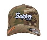 Royal Engineer Sapper est Retro style Design cap Hat Flexfit yupoong (trucker/ flex back) you choose