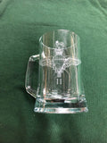 Custom beer pint glass tankard 660ml logo glass tumbler engraved sandblast - any design - message us