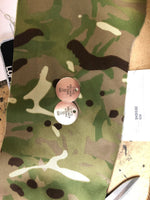 Engraved Current British Army Identification ID Dog Tags (same on both tags or different on both tags)