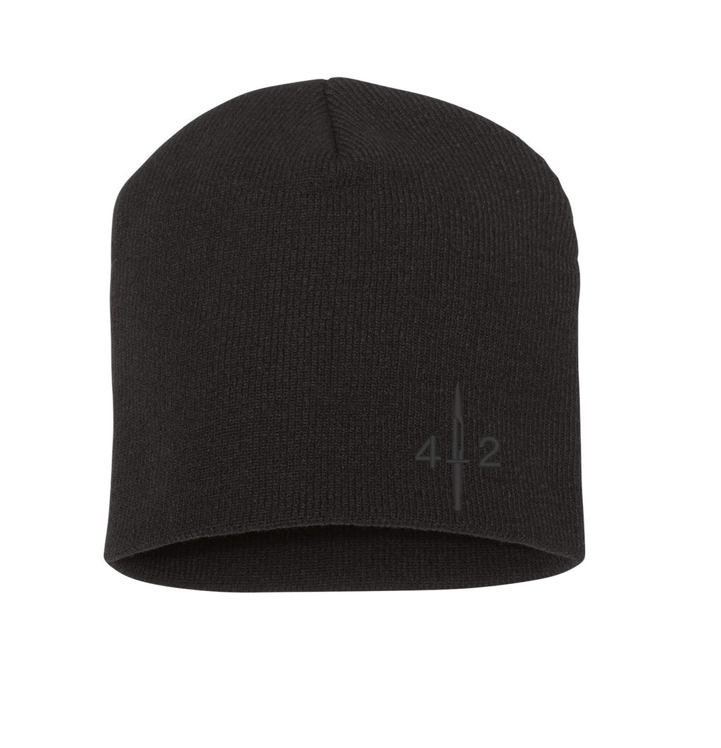 42 Commando Royal Marines Cdo- Customised Embroidered Flexfit Yupoong hyper allergenic acrylic Knit Beanie hat - cold weather