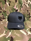 Tigers PWRR Princess of Wales's Royal Regiment Cap Hat Flexfit yupoong Camouflage snapback stretch USA Trucker Black emb