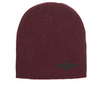 Parachute Regiment Capbadge Para Reg - Customised Embroidered Flexfit Yupoong hyper allergenic acrylic Knit Beanie hat - cold weather