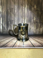 Engraved Stainless Steel Tankard | RAF | Navy | Army | Military | Personalised Gift For Him | Unique Drinking Gift | Beer Mug