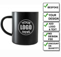 Engraved Stainless Steel Black Powder Coated Thermal Mug / Cup 400ml | RAF | Navy | Personalised Gift For Him | We Can engrave any design