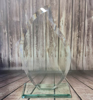 Personalised Engraved Jade Glass Presentation / Award / Trophy / Gift / Recognition / Gift boxed - we can engrave any design