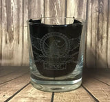 Roman Empire - Engraved Whiskey Tumbler Glass 330ml - we can engrave any design - Roma / Roman Senate / Senatus Populusque Romanus / SPQR