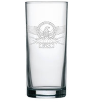 Roman Empire / senate - Engraved Hi Ball / Tall Tumbler/ tall mixer Glass 290ml - we can engrave any design