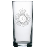 Royal Engineers / sapper / cre - Engraved Hi Ball / Tall Tumbler/ tall mixer Glass 290ml - we can engrave any design