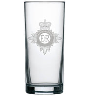 hmp / hm prison service crest - Engraved Hi Ball / Tall Tumbler/ tall mixer Glass 290ml - we can engrave any design