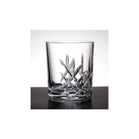 Scotland Thistle logo - Engraved High Quality Heavy Sword cut pattern crystal whiskey Tumbler Glass 320ml