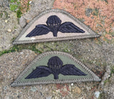 Neueste FCF Future Commando Force Patches Airborne Subdued Mini Fallschirmspringer Flügel 