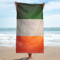 Irish Flag - Fully Printed Towel - Choose your size