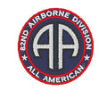 82nd Airborne Division All American - Embroidered Design - Choose your Garment