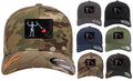 Bestickte Flexfit-Yupong-Kappe Baseballkappe mit Blackbeard-Flagge (Edward Teach)