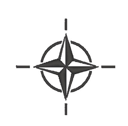 Gestickte NATO North Atlantic Treaty Organisation - Wählen Sie Ihr Kleidungsstück