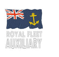 RFA Royal Fleet Auxiliary - Bestickt - Wähle dein Kleidungsstück