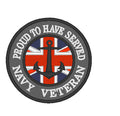 Royal Navy Veteran (V2) - Bestickt - Wähle dein Kleidungsstück