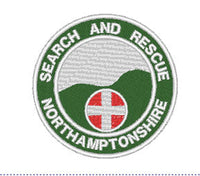 Northamptonshire Search &amp; Rescue – Gesticktes Design – Wählen Sie Ihr Kleidungsstück
