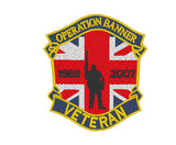 Northern Ireland Op Banner Veteran - Embroidered - Choose your Garment