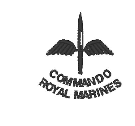 Airborne / Parachutist Royal Marines Commando (Variant) - Embroidered Design - Choose your Garment