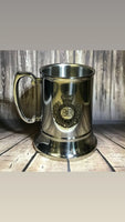 Engraved Stainless Steel Tankard 500ml - choose your design / free engraving