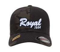 Embroidered Flexfit Yupong Cap Royal 1664 Baseball Cap