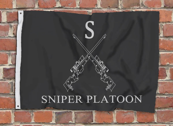 Printed Flag - Sniper Platoon