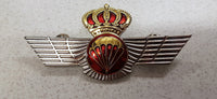 Spain / Spanish Parachutist / paracaidista Jump Wings Metal - Basic