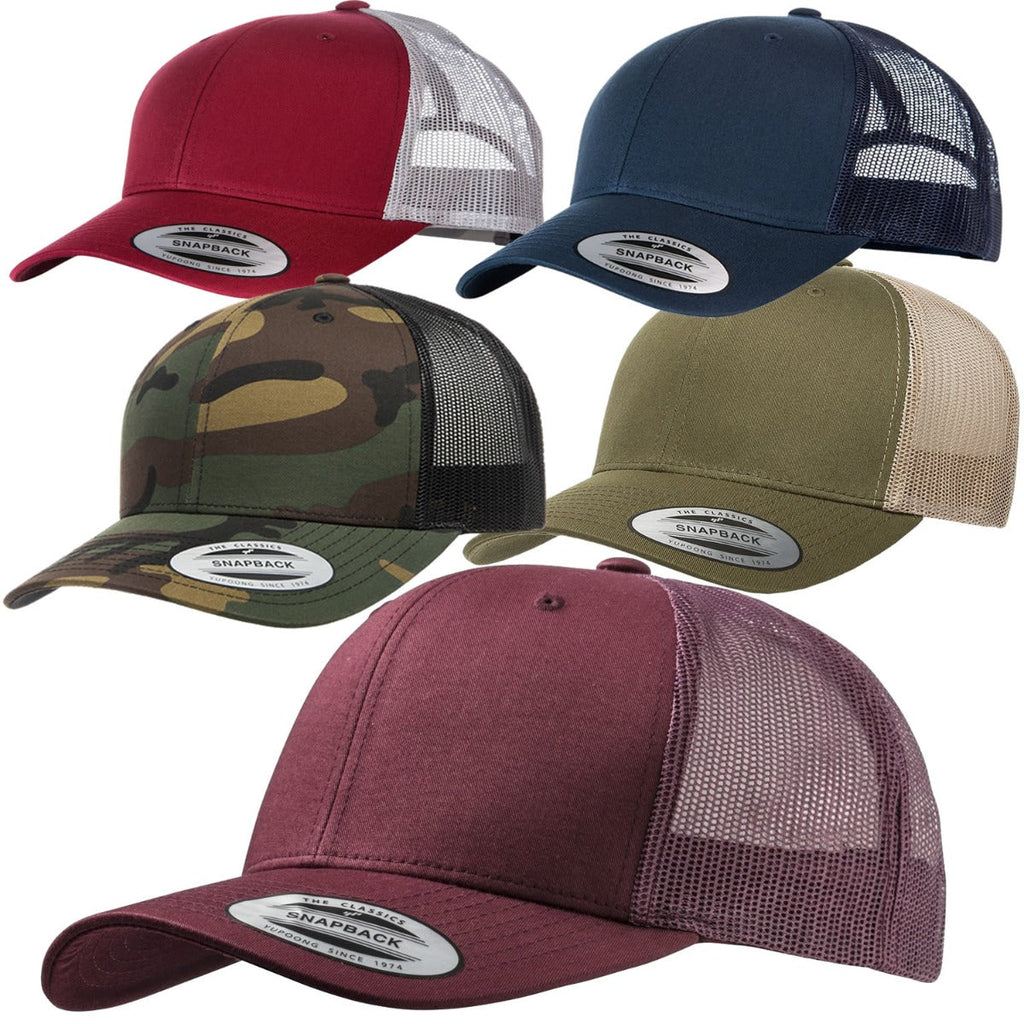 Flexfit Retro Trucker Baseballkappe – Einheitsgröße