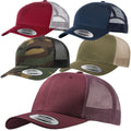 Flexfit Retro Trucker Baseballkappe – Einheitsgröße