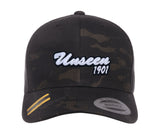 Embroidered Flexfit Yupong Cap Unseen 1901 Baseball Cap