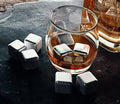 Gravierte Whiskysteine ​​/ Edelstahl-Eiswürfel – teilen Sie uns Ihr Design mit