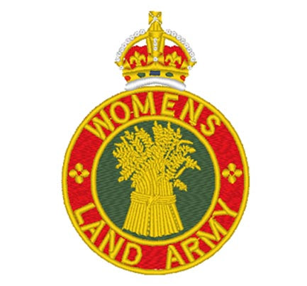 WW2 Womens Land Army (WLA) – Gesticktes Design – Wähle dein Kleidungsstück
